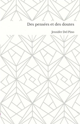 Des pensées et des doutes - Jennifer Del Pino