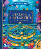 Le trésor de l'Atlantide : 5 cartes, 130 énigmes - Virgile Turier