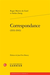 Correspondance (1931-1941) - Roger Martin du Gard
