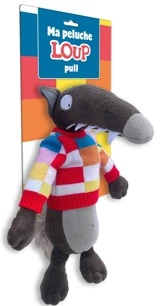 Ma peluche loup pull - Orianne Lallemand