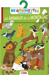 Les animaux de la montagne : 80 gommettes autocollantes - Charlie Pop