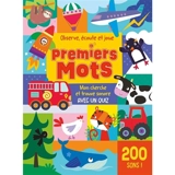 Premiers mots : observe, écoute et joue : mon cherche et trouve sonore avec un quiz - Jayne Schofield