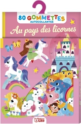 Au pays des licornes : 80 gommettes autocollantes - Manola Caprini