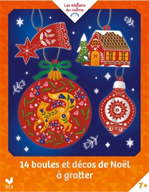14 boules et décos de Noël à gratter