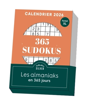 365 sudokus : calendrier 2026