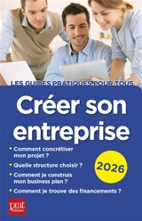 Créer son entreprise : 2026 - Carine Sfez