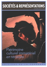 Sociétés & représentations, n° 60. Patrimoine culturel immatériel en tensions