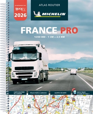 France pro 2026 : atlas routier - Manufacture française des pneumatiques Michelin