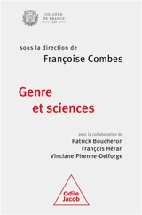 Genre et sciences : colloque annuel 2024 - Collège de France. Colloque de rentrée (2024 ; Paris)