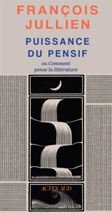 Puissance du pensif ou Comment pense la littérature - François Jullien