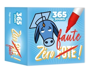 365 jours Mission Zéro faute : 2026 - Françoise Ancey