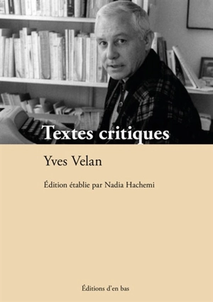 Textes critiques - Yves Velan
