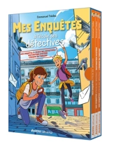Mes enquêtes à l'école des détectives : coffret bibliothèque tomes 1 à 3 - Emmanuel Trédez
