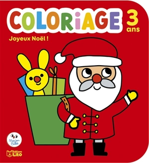 Joyeux Noël ! : coloriage 3 ans - Marion Billet