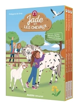 Jade et les chevaux : coffret bibliothèque tomes 1 à 3 - Philippine de Gréa
