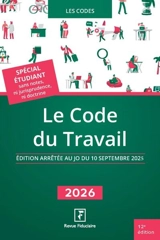 Le code du travail 2026