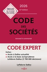 Code des sociétés 2026 : annoté & commenté