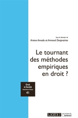 Le tournant des méthodes empiriques en droit ?