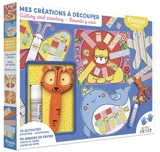 Mes créations à découper : 15 activités, 90 bandes de papier. Cutting and creating : 15 activities, 90 strips op paper. Recorto y creo : 15 actividades, 90 cintas de papel