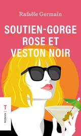 Soutien-gorge rose et veston noir - Rafaële Germain