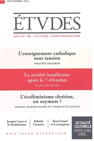 Etudes, n° 4329
