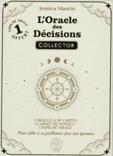 L'oracle des décisions : 1 oracle de 87 cartes, 1 carnet de notes et 1 tapis de tirage pour aider à se positionner face aux épreuves - Jessica Maurin