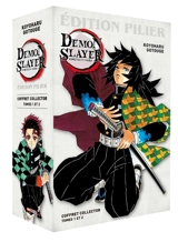 Coffret collector Demon slayer : Kimetsu no yaiba : édition pilier, tomes 1 et 2 - Koyoharu Gotouge