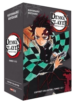 Demon slayer : Kimetsu no yaiba : coffret collector tomes 1 à 3 - Koyoharu Gotouge