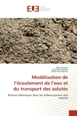 Modélisation de l'écoulement de l'eau et du transport des solutés - Kanzari, Sabri