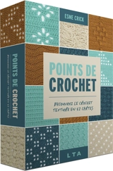 Points de crochet : découvrez le crochet texturé en 52 cartes - Esme Crick