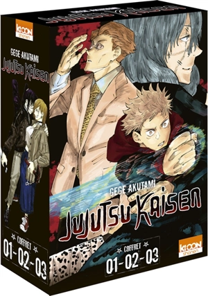 Jujutsu kaisen : coffret 01, 02, 03 - Gege Akutami