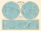 Planisphère céleste. Celestial planisphere - Camille Flammarion