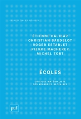 Ecoles : critique matérialiste des appareils scolaires (1969)
