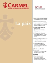 Carmel, n° 188. La paix