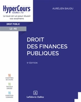Droit des finances publiques - Aurélien Baudu
