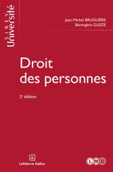 Droit des personnes - Jean-Michel Bruguière