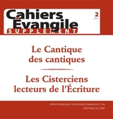 Cahiers Evangile, supplément, n° 2 (2025). Le cantique des cantiques