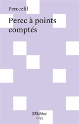 Perec à points comptés - PERECOFIL