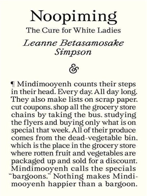 Noopiming - Leanne Betasamosake Simpson