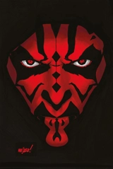 Dark Maul : black, white & red