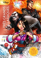 Coloriages mystères Disney : Très grands classiques : Colorie les chiffres et découvre l'image