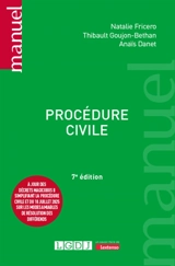 Procédure civile - Natalie Fricero