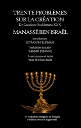 Trente problèmes sur la Création : De Creatione Problemata XXX - Walter Hilliger