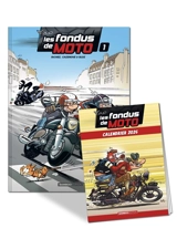 Les fondus de moto : tome 1 + calendrier 2026 - Hervé Richez