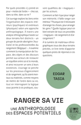 Ranger sa vie : une anthropologie des espaces potentiels - Edgar Tasia
