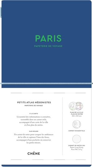 Paris : papeterie de voyage