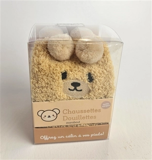 Chaussettes douillettes : ours 2 - Olivia Toja