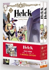 Helck : pack série vol. 3 + vol. 4 : 1 manga offert - Nanaki Nanao