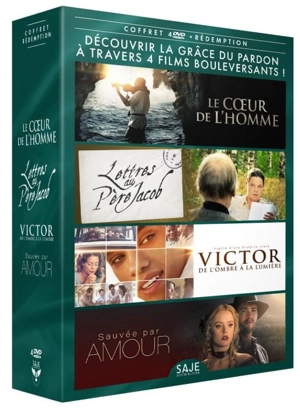Coffret Rédemption : Cœur de l'homme - Lettre au père Jacob - Victor - Sauvée par amour - Collectif