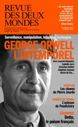Revue des deux mondes. George Orwell l'intemporel
